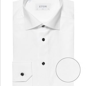 Eton slim fit twill shirt